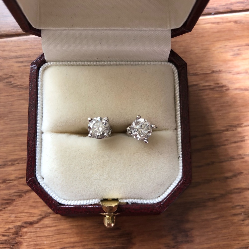 Diamond earrings